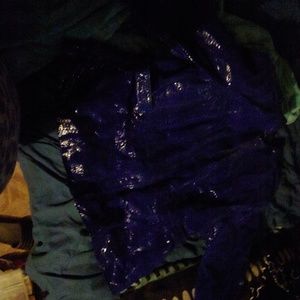 Blue snake colored coat